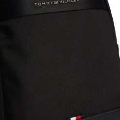 Nylon Travel Sling Bag - Umhängetasche 32 cm (schwarz)