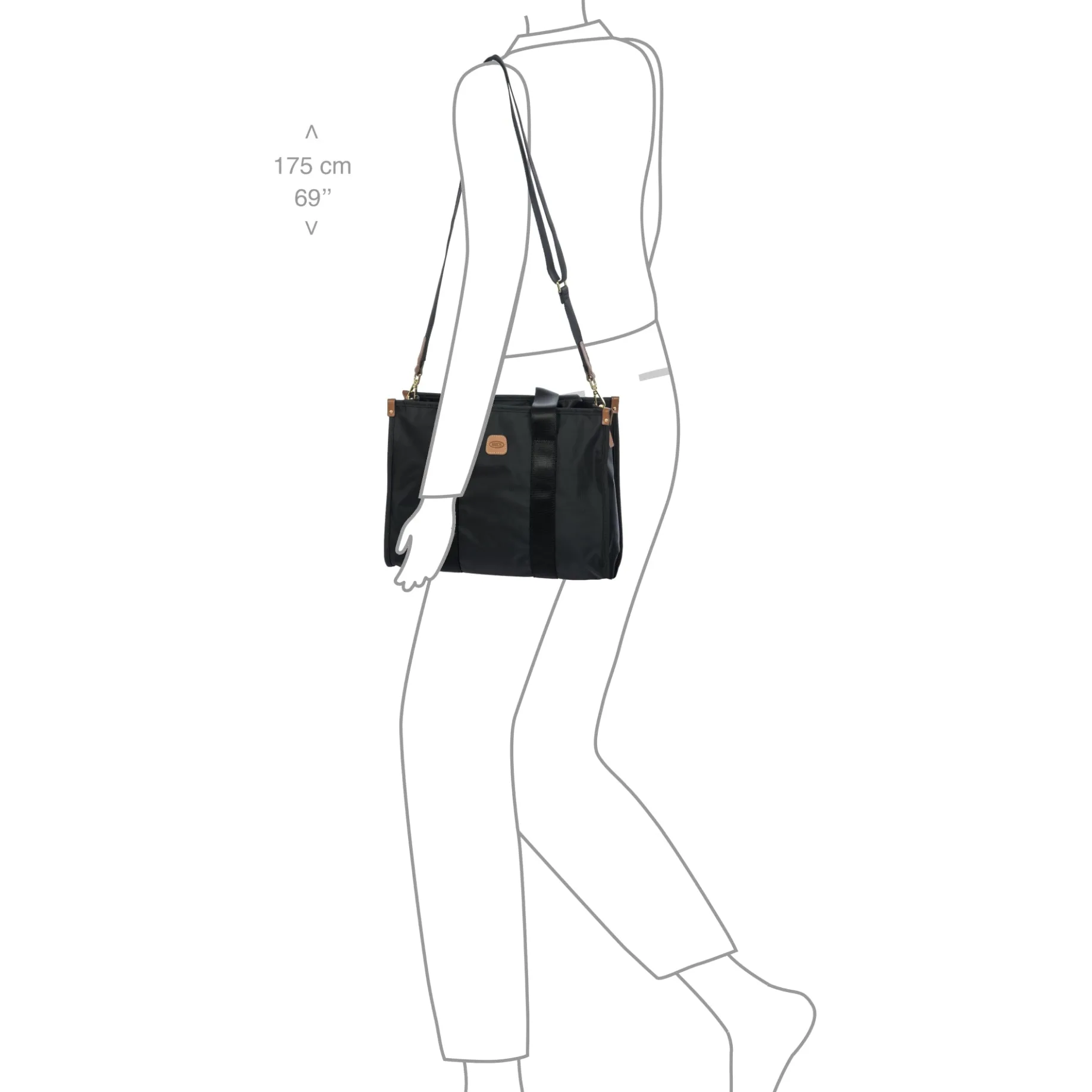 Opera Bag - Henkeltasche 35 cm (schwarz)