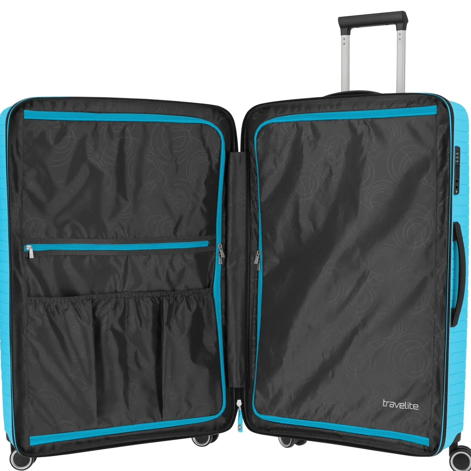 Orbita - 4-Rollen-Trolley L 77 cm (türkis)