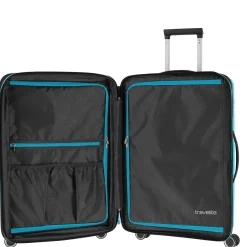 Orbita - 4-Rollen-Trolley M 67 cm erw. (türkis)