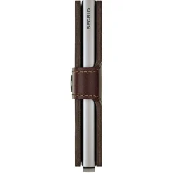 Original Miniwallet - Geldbörse RFID 6.5 cm (dark brown)