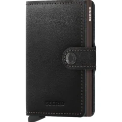 Original Miniwallet - Geldbörse RFID 6.5 cm (black-brown)