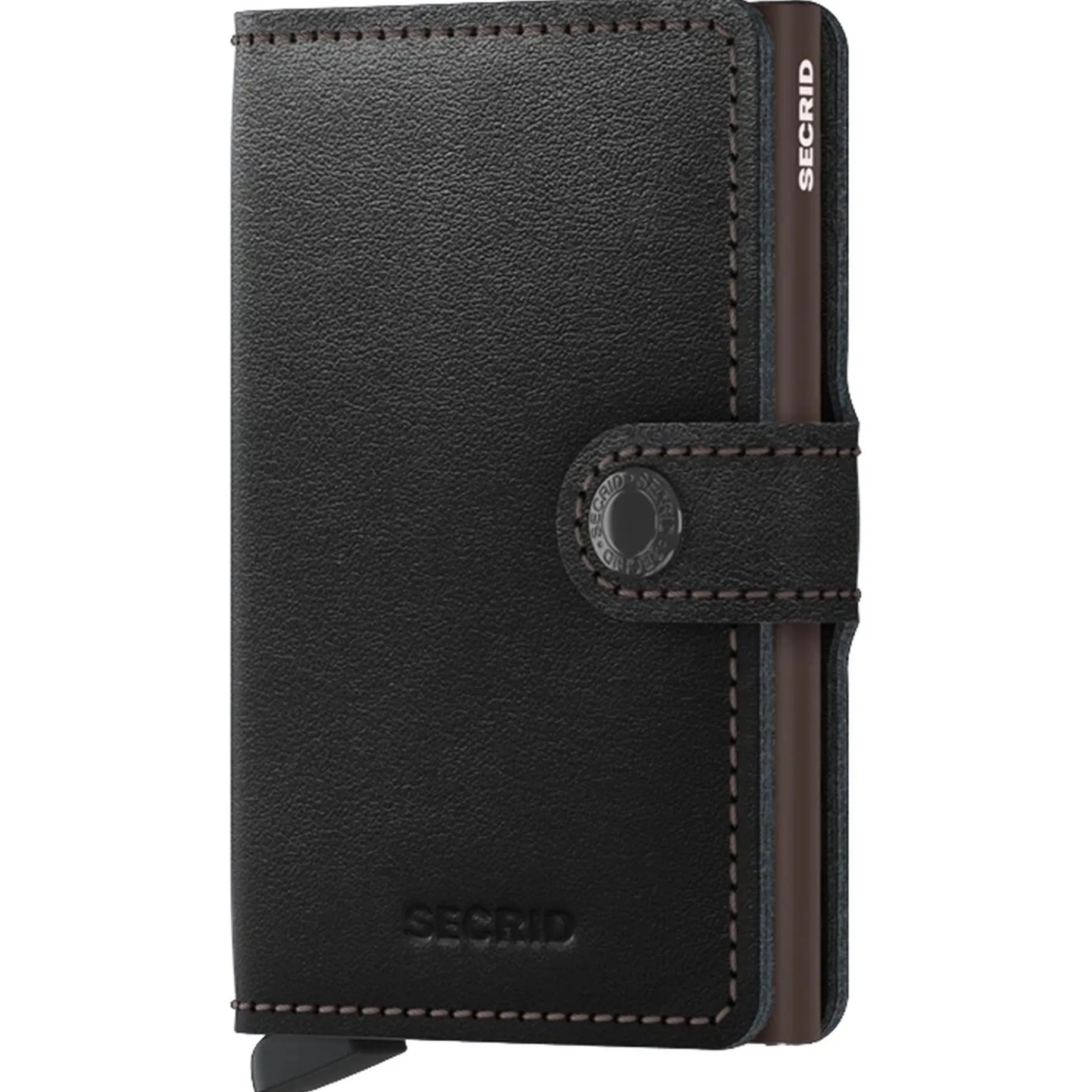 Original Miniwallet - Geldbörse RFID 6.5 cm (black-brown)