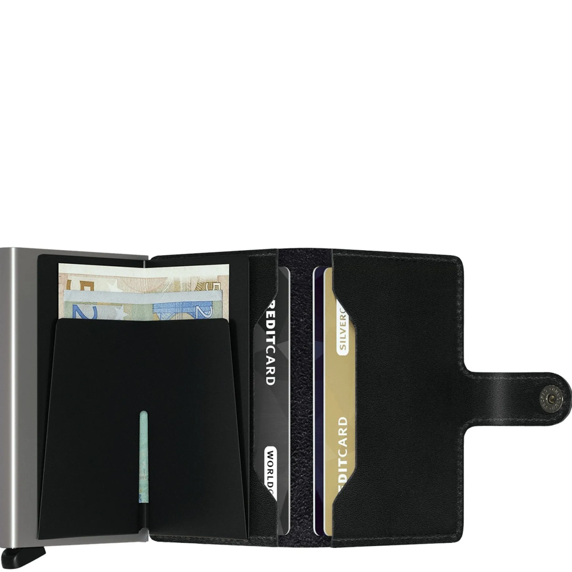 Original Miniwallet - Geldbörse RFID 6.5 cm (black)