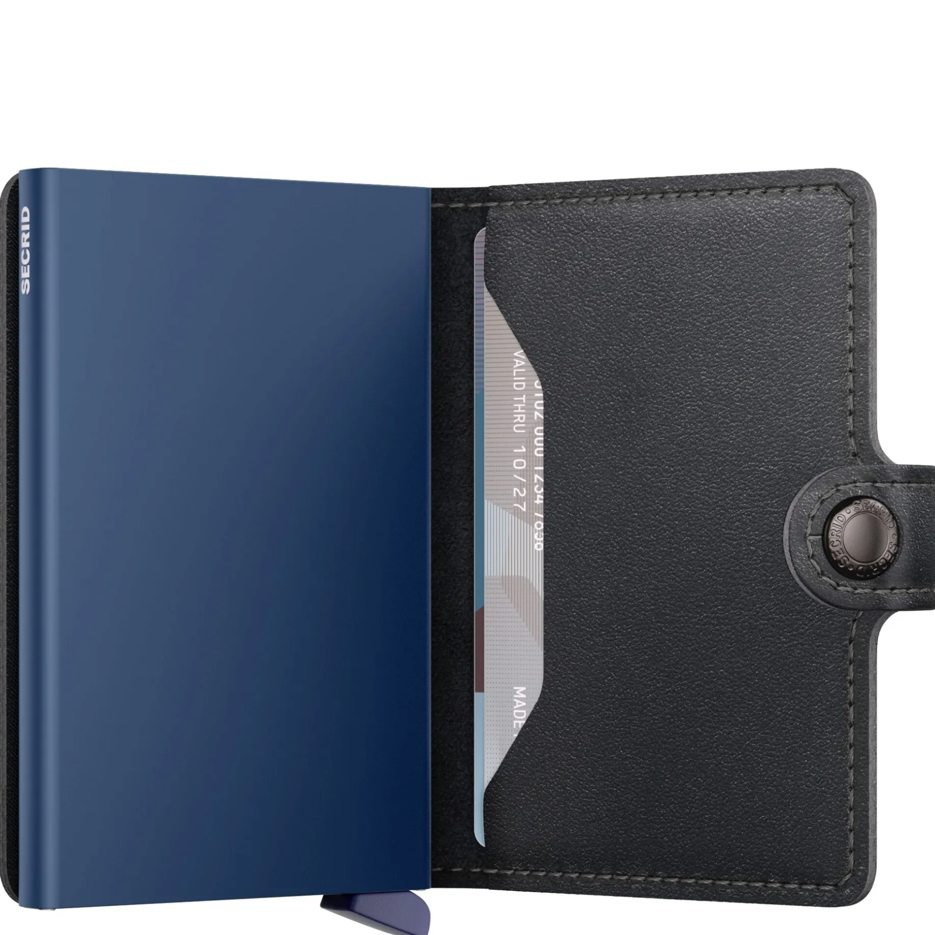 Original Miniwallet - Geldbörse RFID 6.5 cm (black-navy)