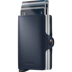 Original Twinwallet - Geldbörse RFID 7 cm (navy)