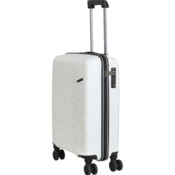 Orlando - 4-Rollen-Kabinentrolley 55 cm (weiß)