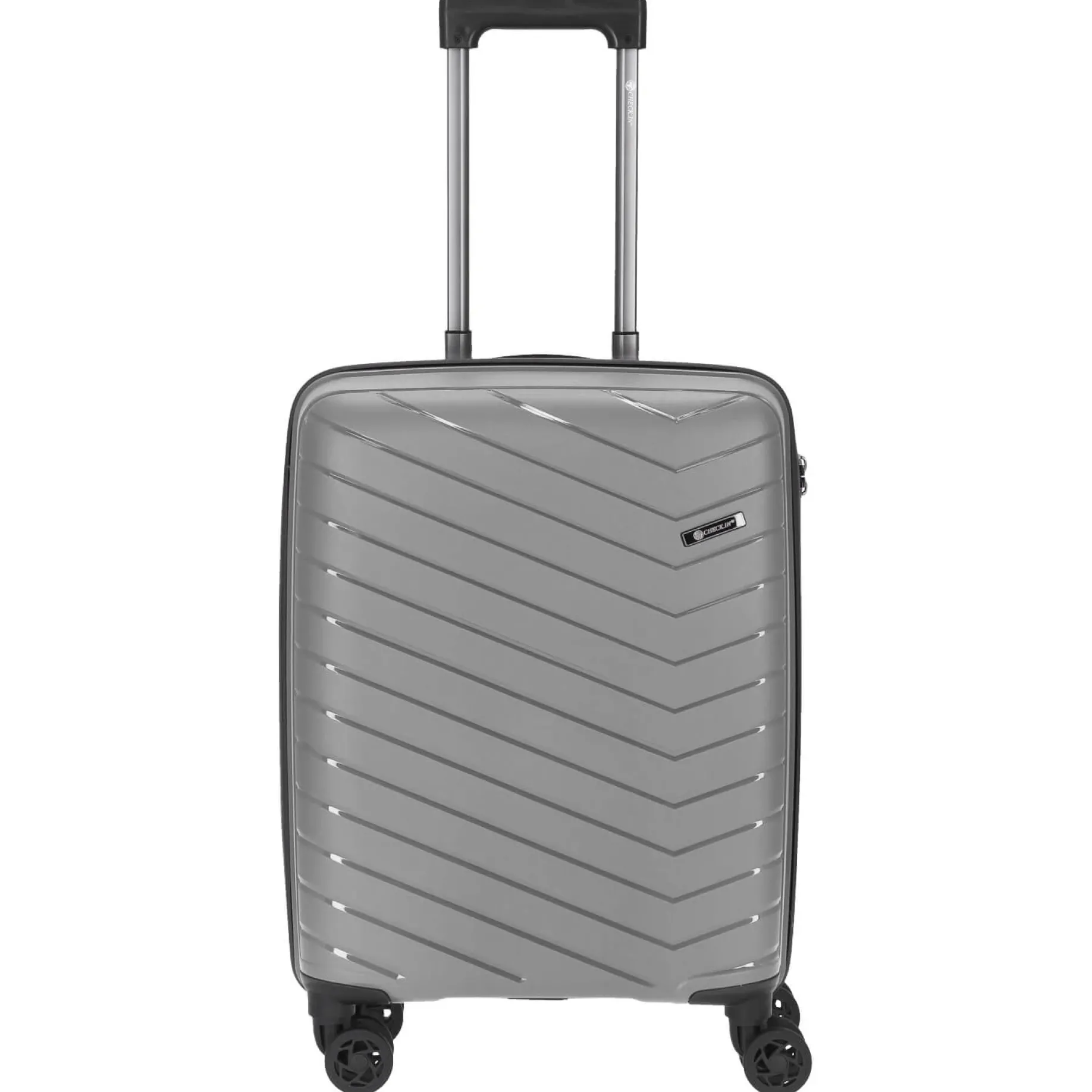 Orlando - 4-Rollen-Kabinentrolley 55 cm (silber)