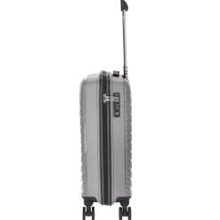 Orlando - 4-Rollen-Kabinentrolley 55 cm (silber)