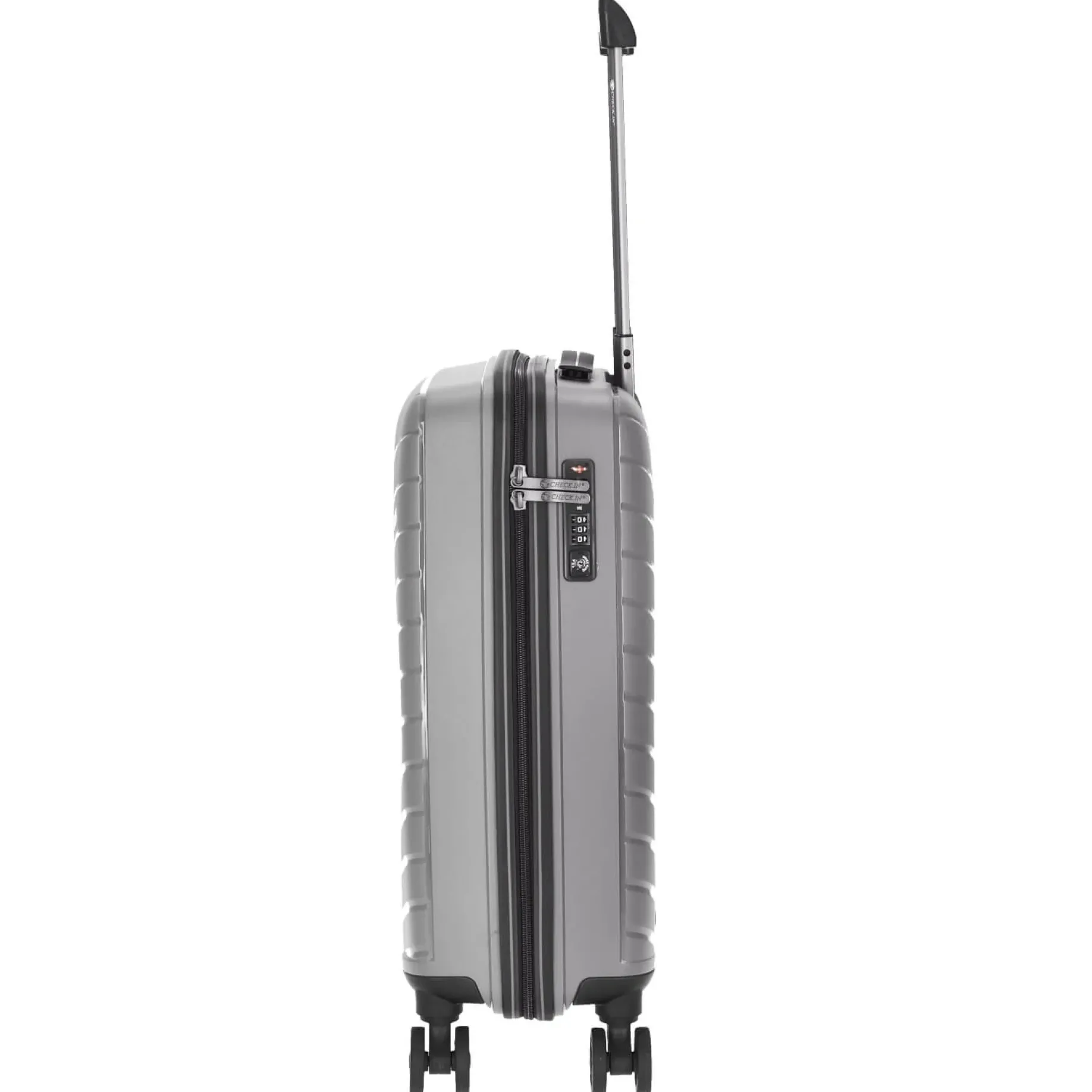 Orlando - 4-Rollen-Kabinentrolley 55 cm (silber)