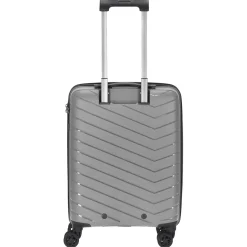 Orlando - 4-Rollen-Kabinentrolley 55 cm (silber)