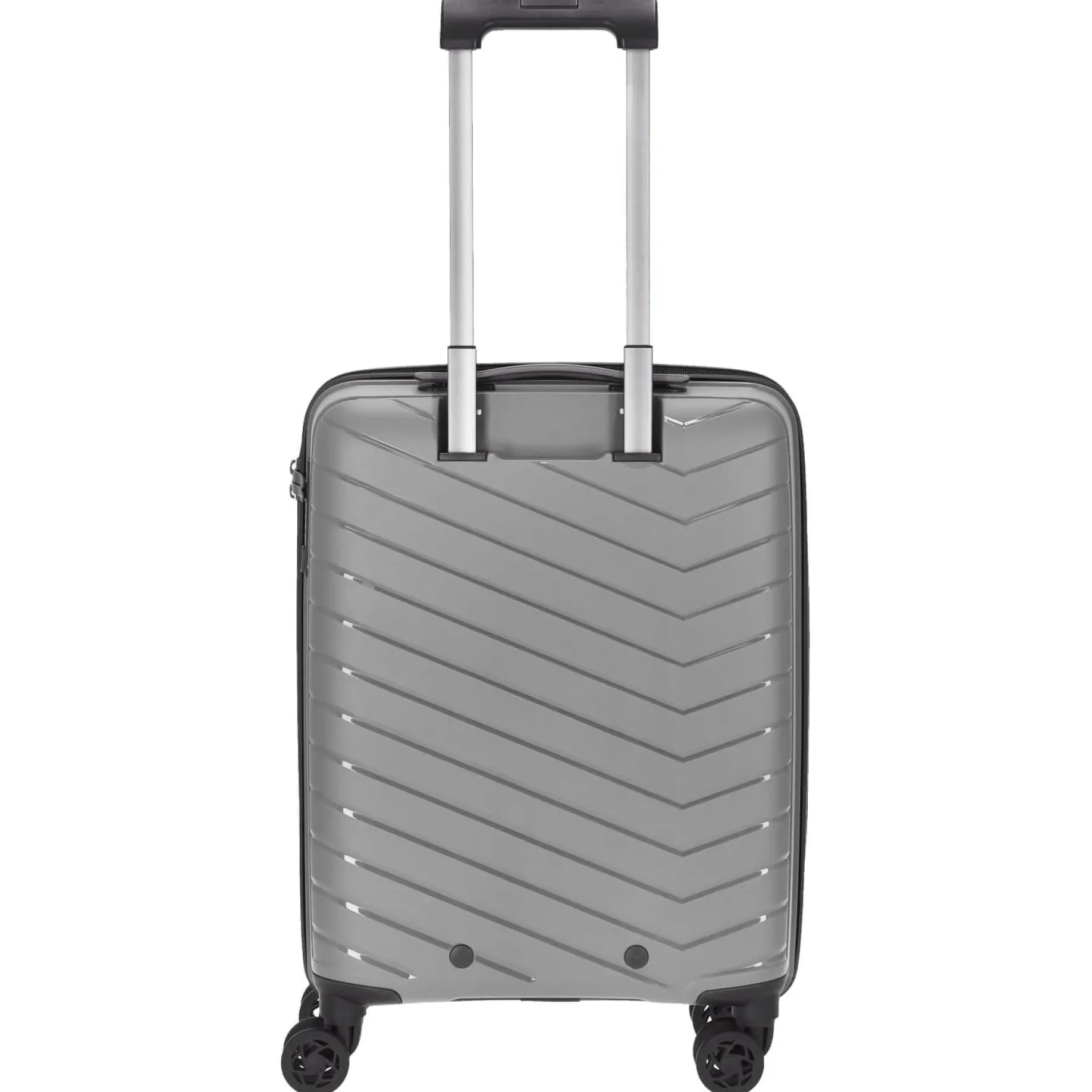 Orlando - 4-Rollen-Kabinentrolley 55 cm (silber)