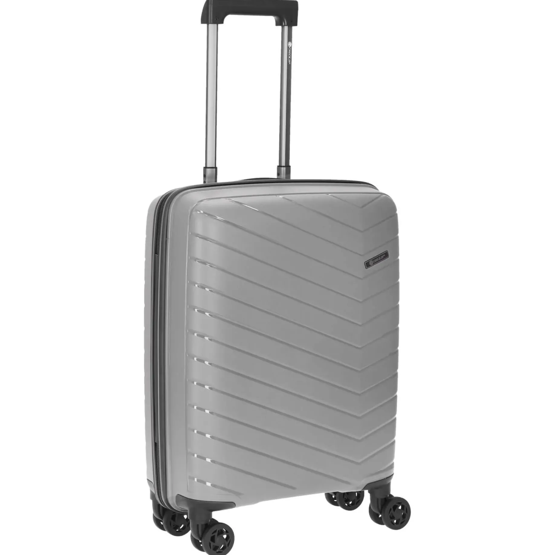 Orlando - 4-Rollen-Kabinentrolley 55 cm (silber)