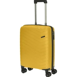 Orlando - 4-Rollen-Kabinentrolley 55 cm (gelb)