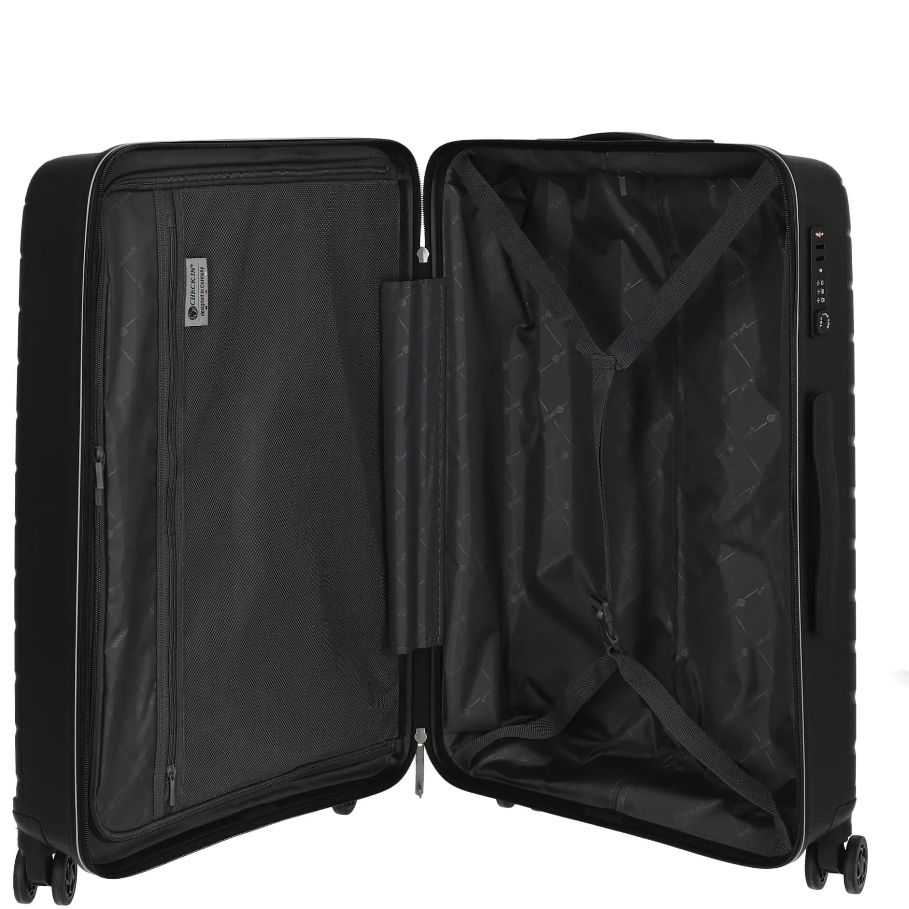 Orlando - 4-Rollen-Trolley 67 cm (schwarz)