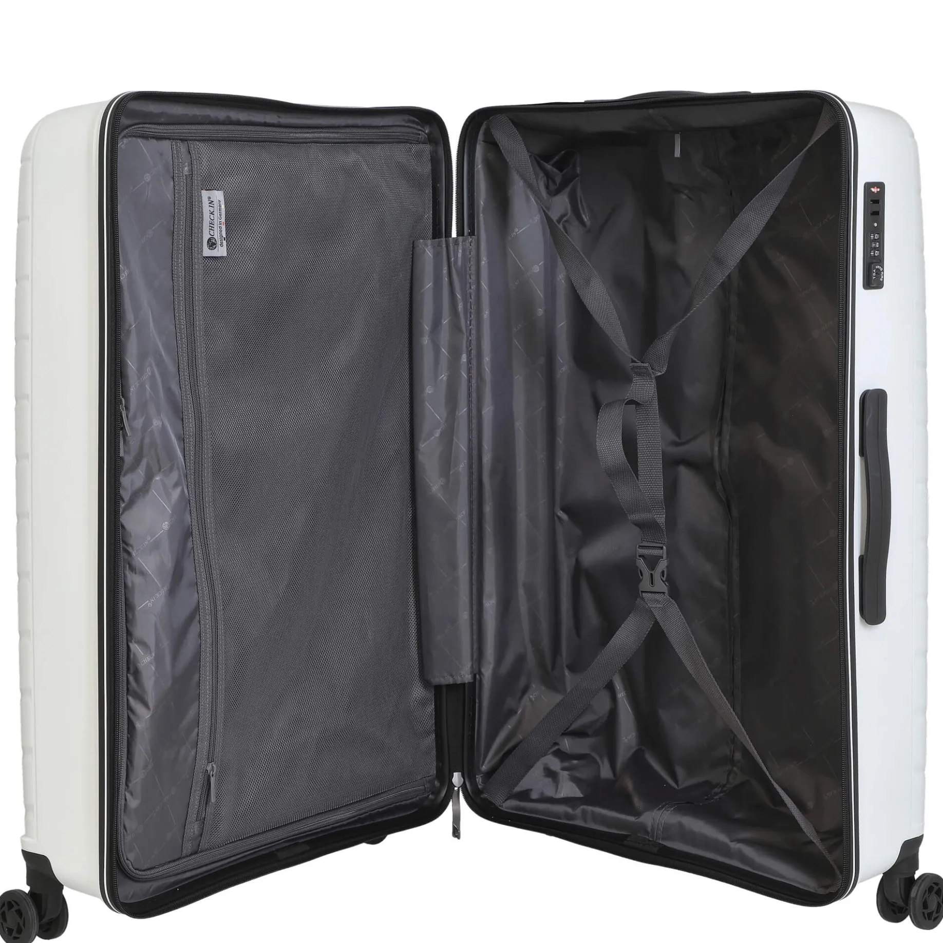 Orlando - 4-Rollen-Trolley 76 cm (weiß)