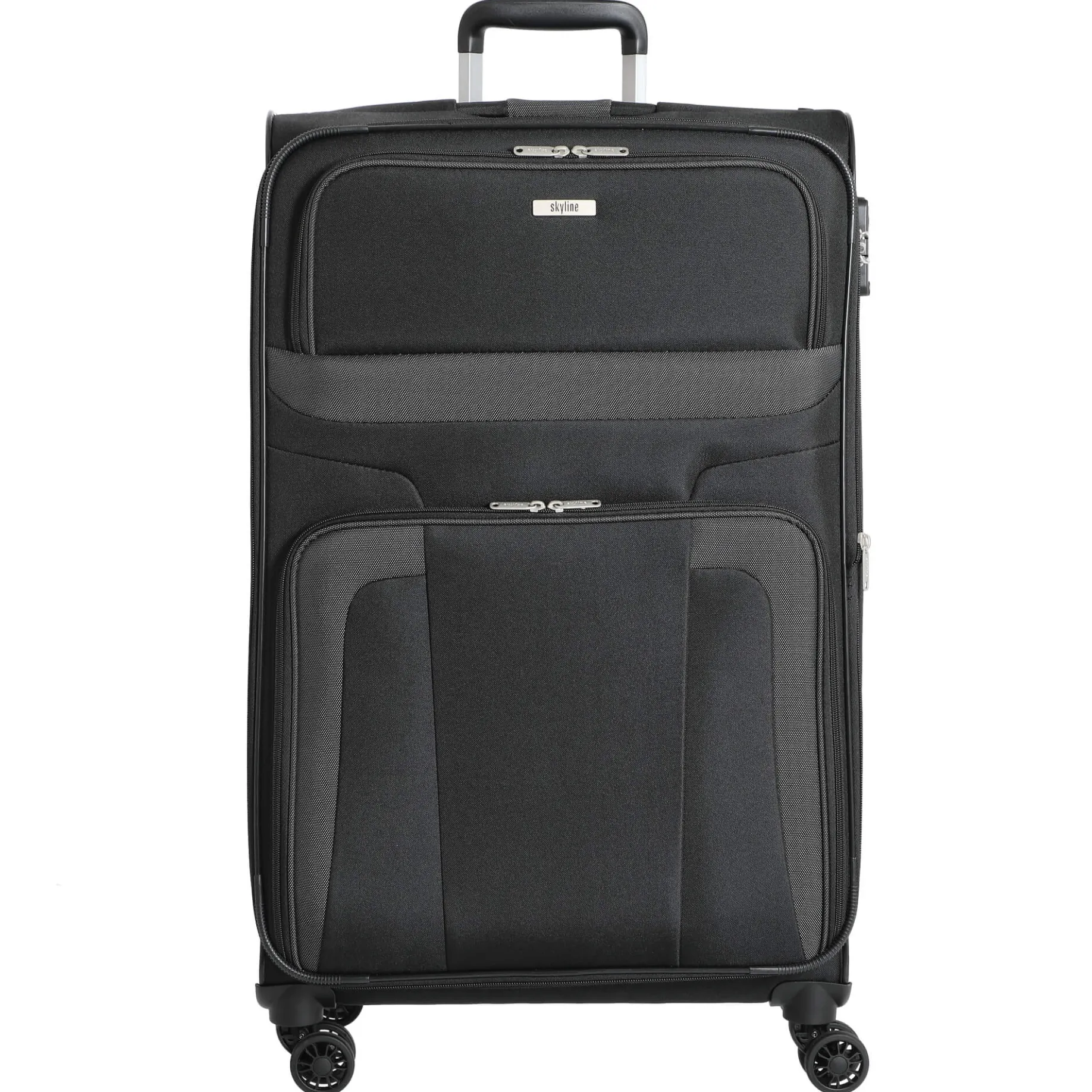 Orlando - 4-Rollen-Trolley L 76 cm erw. (schwarz)