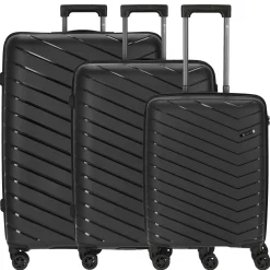 Orlando - Trolley-Set 3tlg. (schwarz)