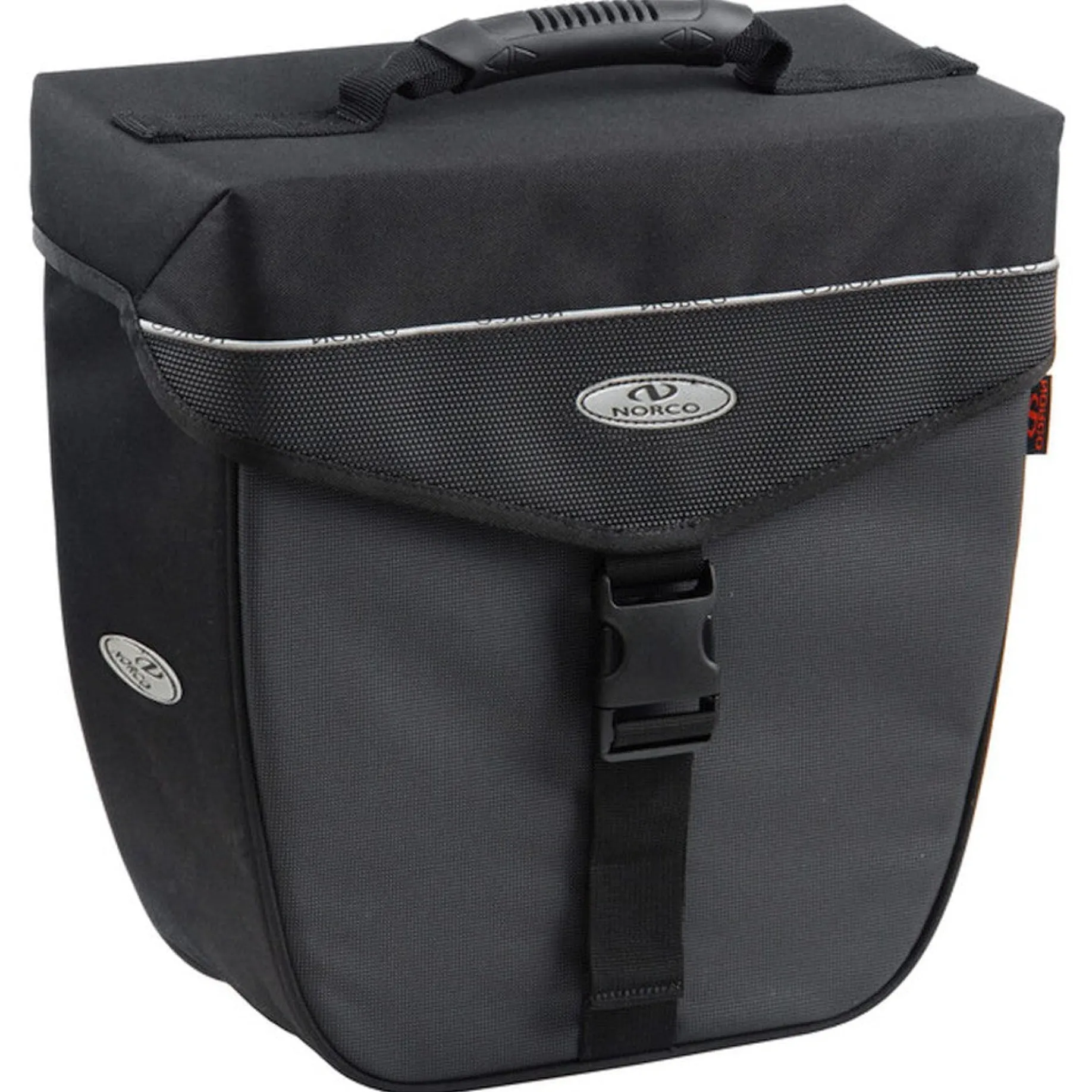 Orlando City 14 - Hinterradtasche 34 cm (black/grey)
