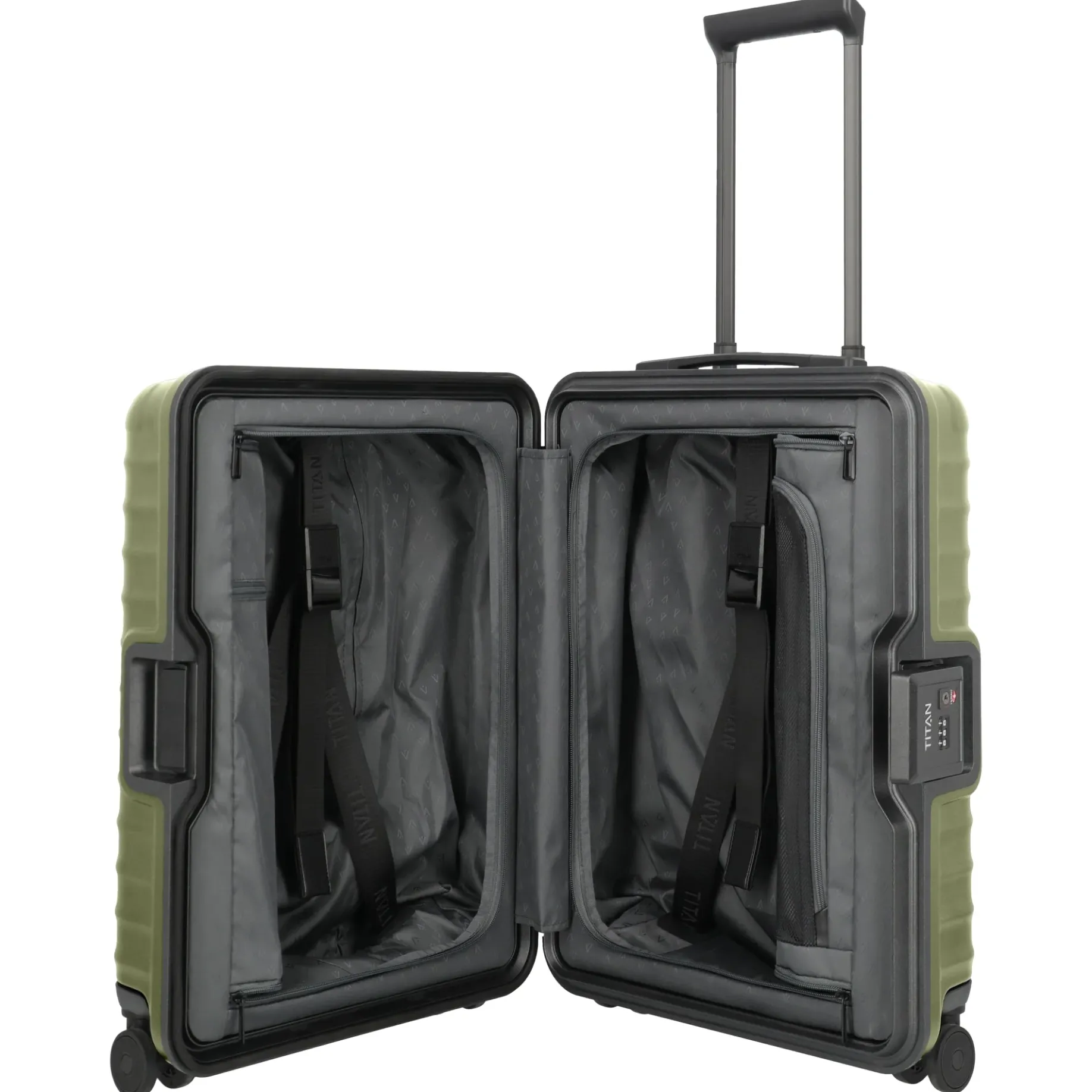 OVERSEAS - 4-Rollen-Kabinentrolley S 55/20 cm (forest green)