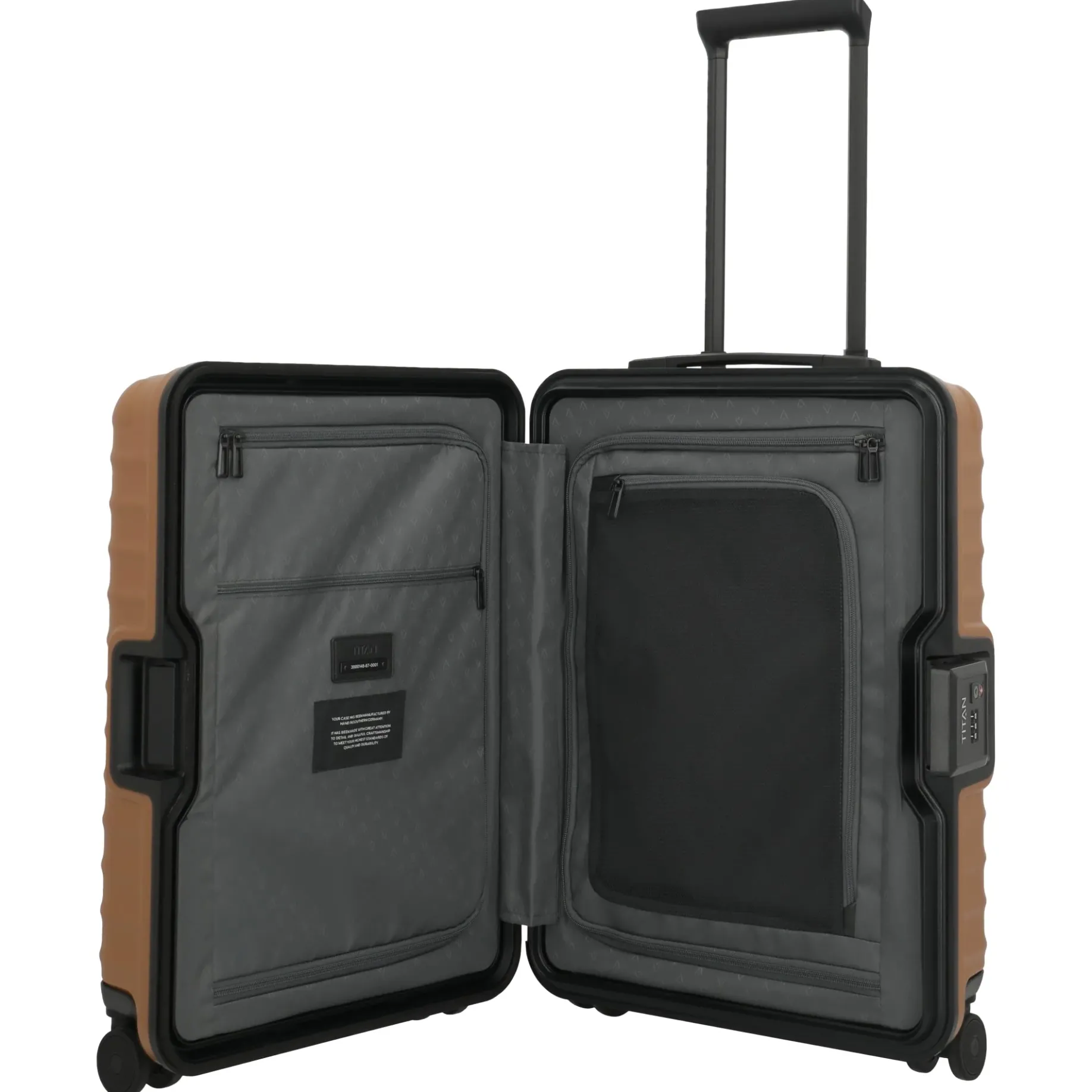 OVERSEAS - 4-Rollen-Kabinentrolley S 55/20 cm (canyon bronze)