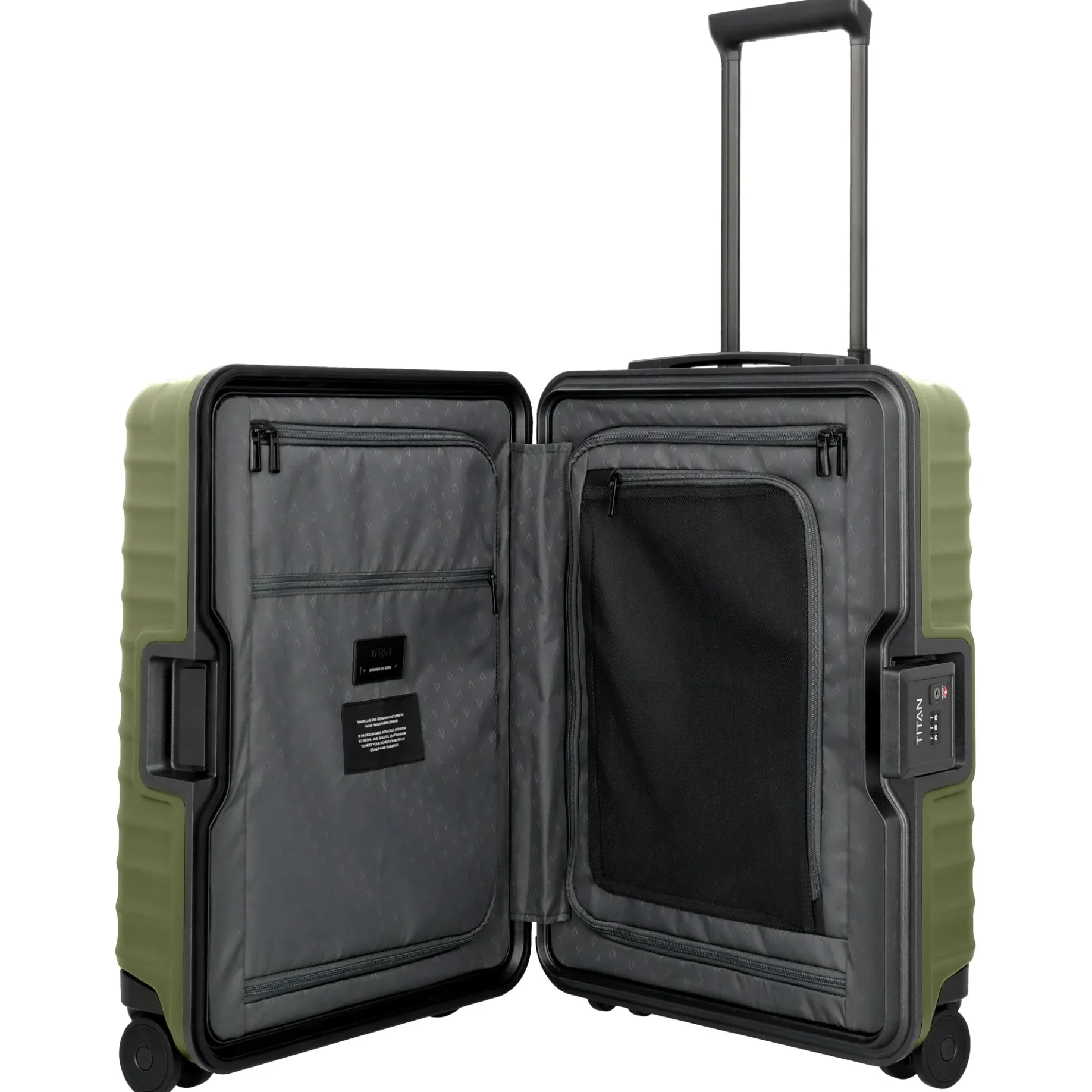 OVERSEAS - 4-Rollen-Kabinentrolley S 55/23 cm (forest green)