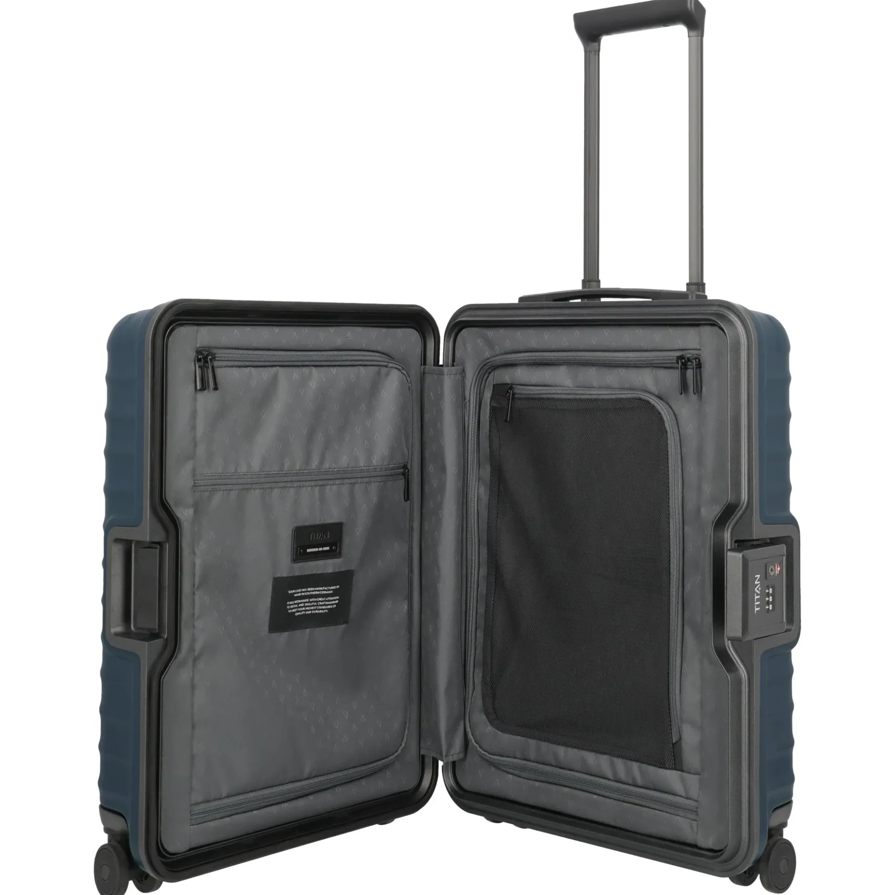OVERSEAS - 4-Rollen-Kabinentrolley S 55/20 cm (midnight blue)