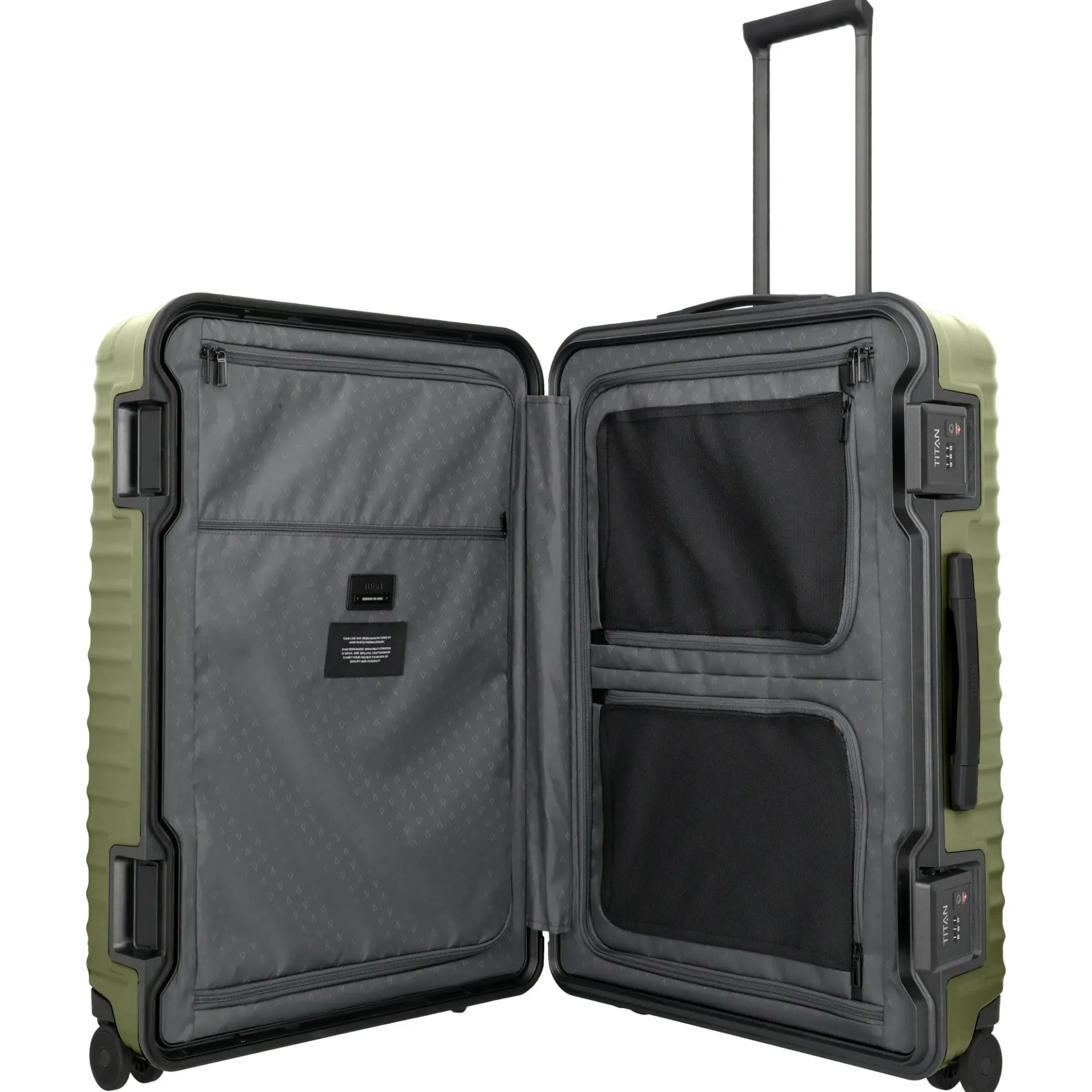 OVERSEAS - 4-Rollen-Trolley 75 cm (forest green)