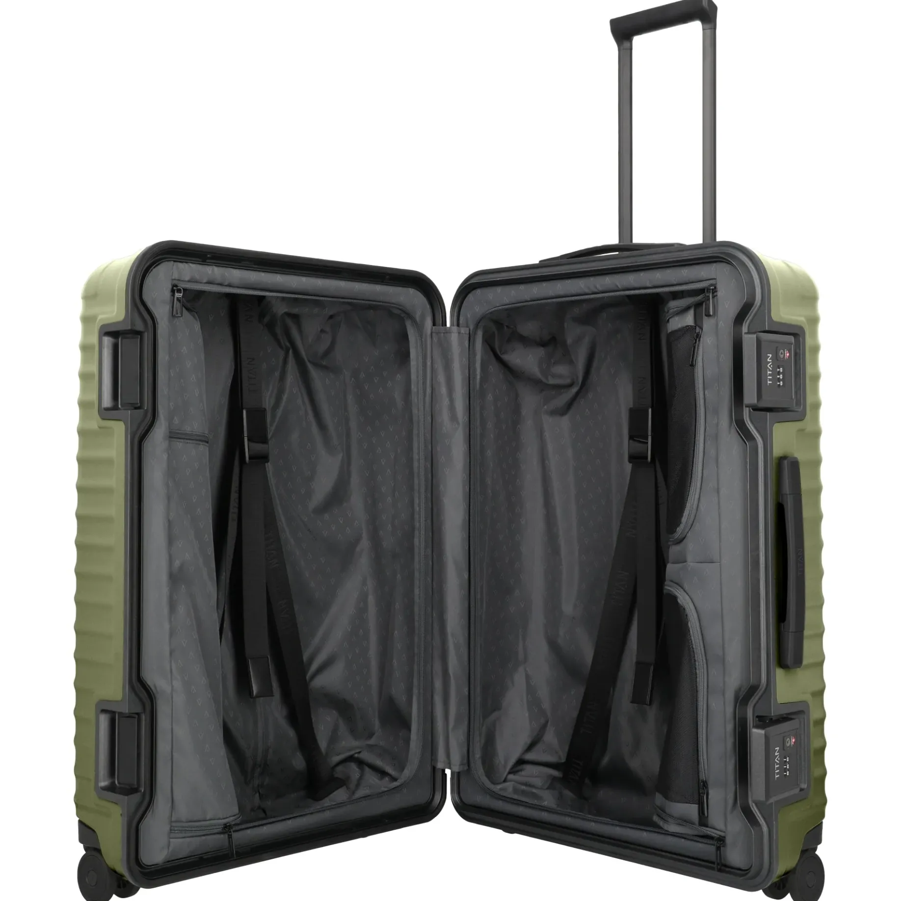 OVERSEAS - 4-Rollen-Trolley 75 cm (forest green)
