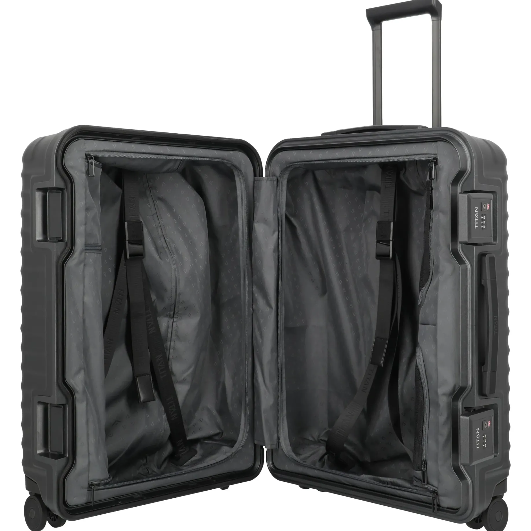 OVERSEAS - 4-Rollen-Trolley M+ 69 cm (nightshade black)
