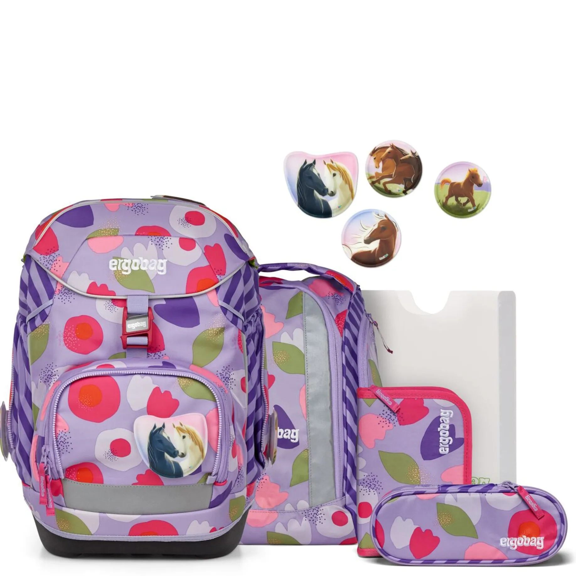 Pack - Schulrucksack Set 6tlg. Modell 2025 (BlütenzauBär)