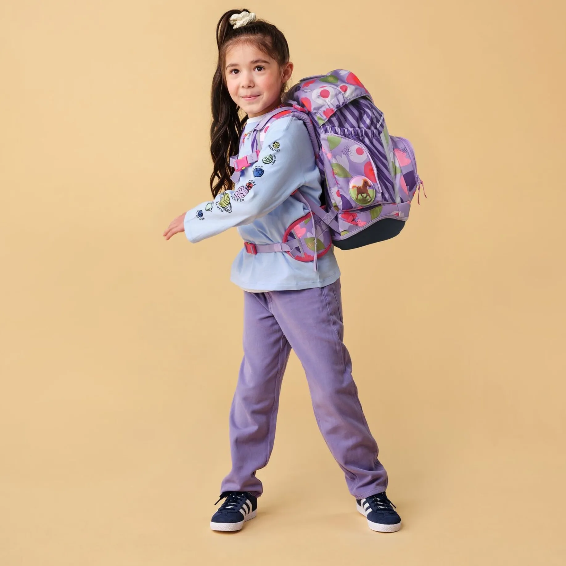 Pack - Schulrucksack Set 6tlg. Modell 2025 (BlütenzauBär)