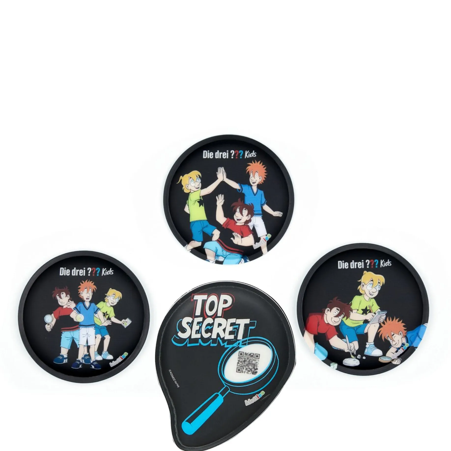 Pack "Die drei ???" - Schulrucksack Set 6tlg. Modell 2025 (Bärdektiv)
