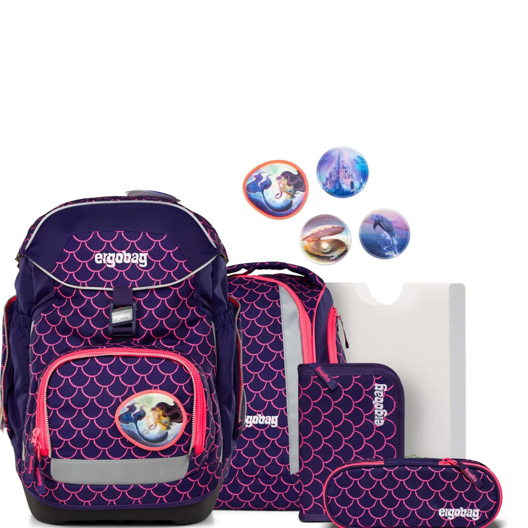Pack "Lumi" - Schulrucksack Set 6tlg. Modell 2025 (PerlentauchBär)