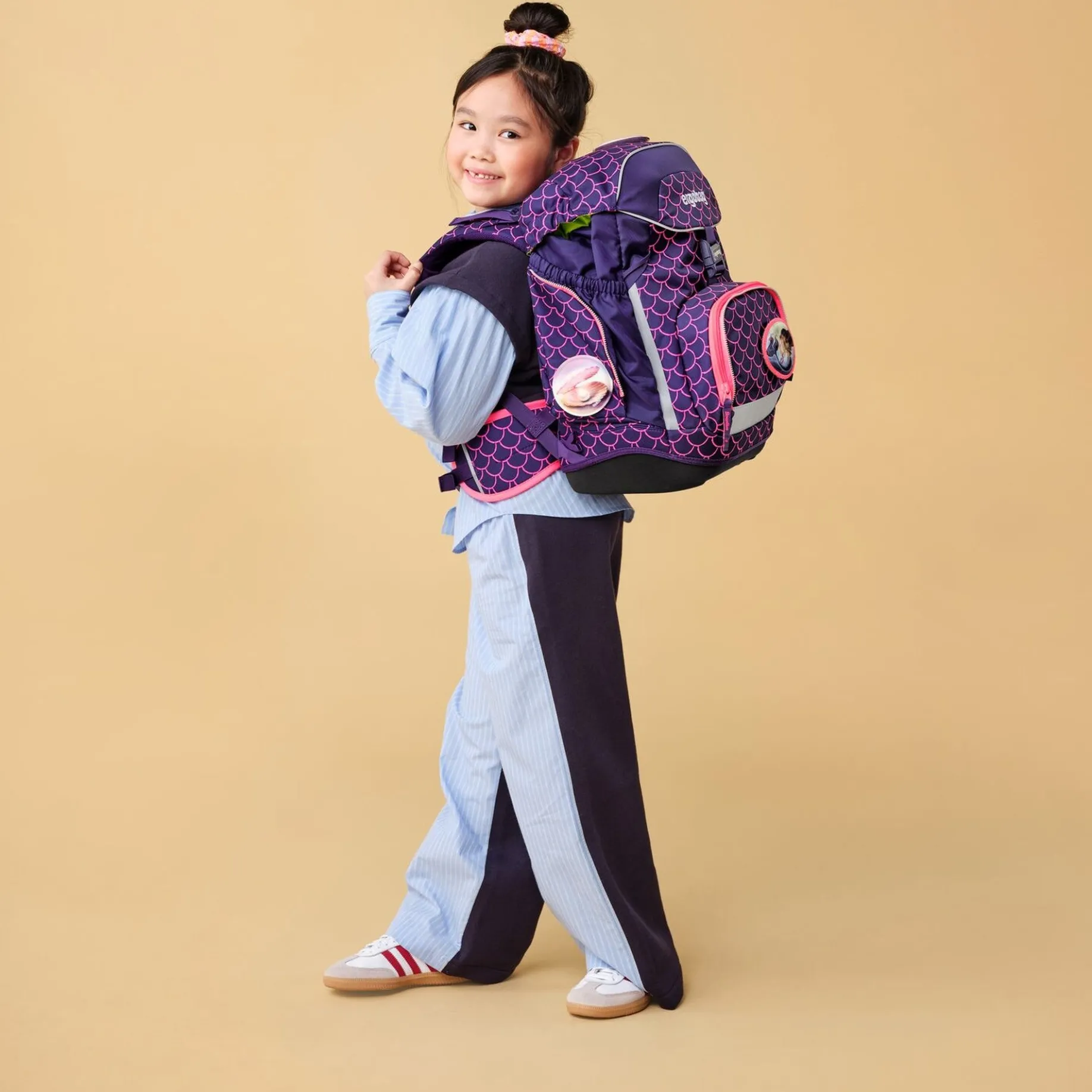 Pack "Lumi" - Schulrucksack Set 6tlg. Modell 2025 (PerlentauchBär)