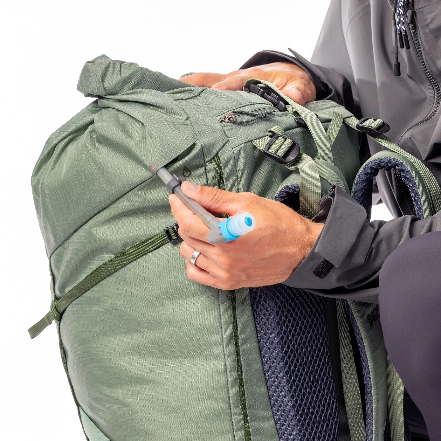 Pack Molecule 45 - Trekkingrucksack 67 cm (sage green, long)