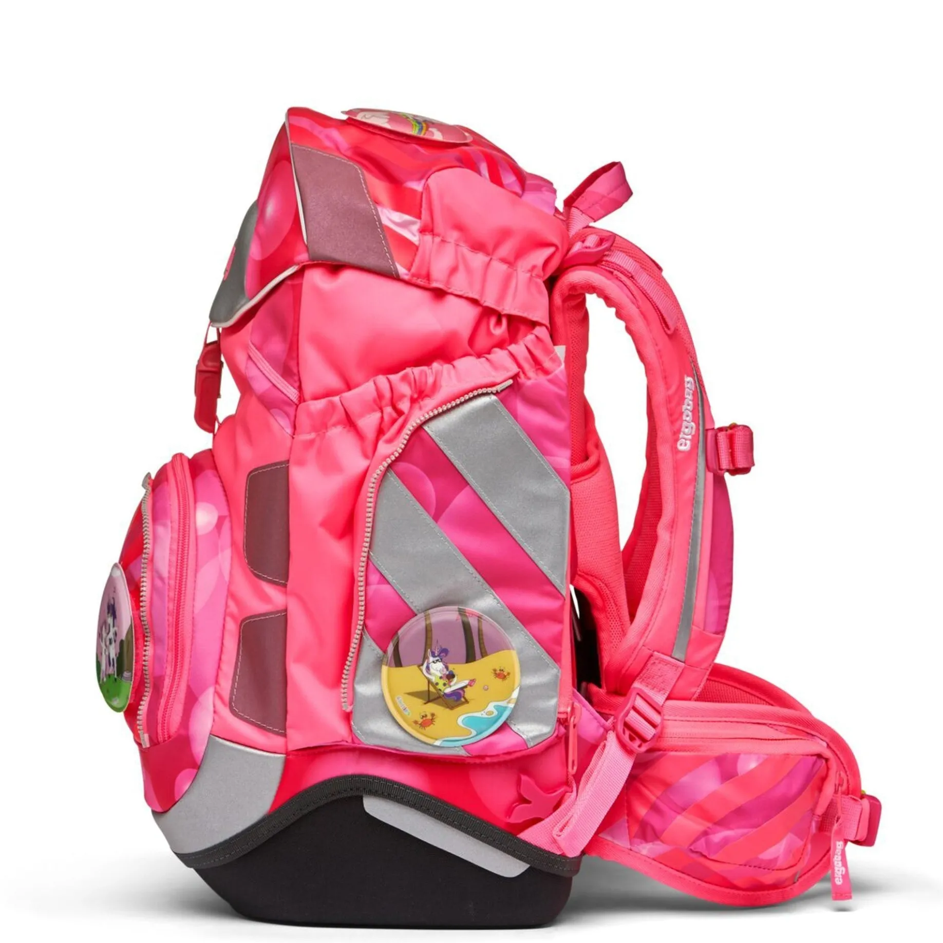 Pack "Neo" - Schulrucksack Set 6tlg. (KuntBuntes Einhorn)