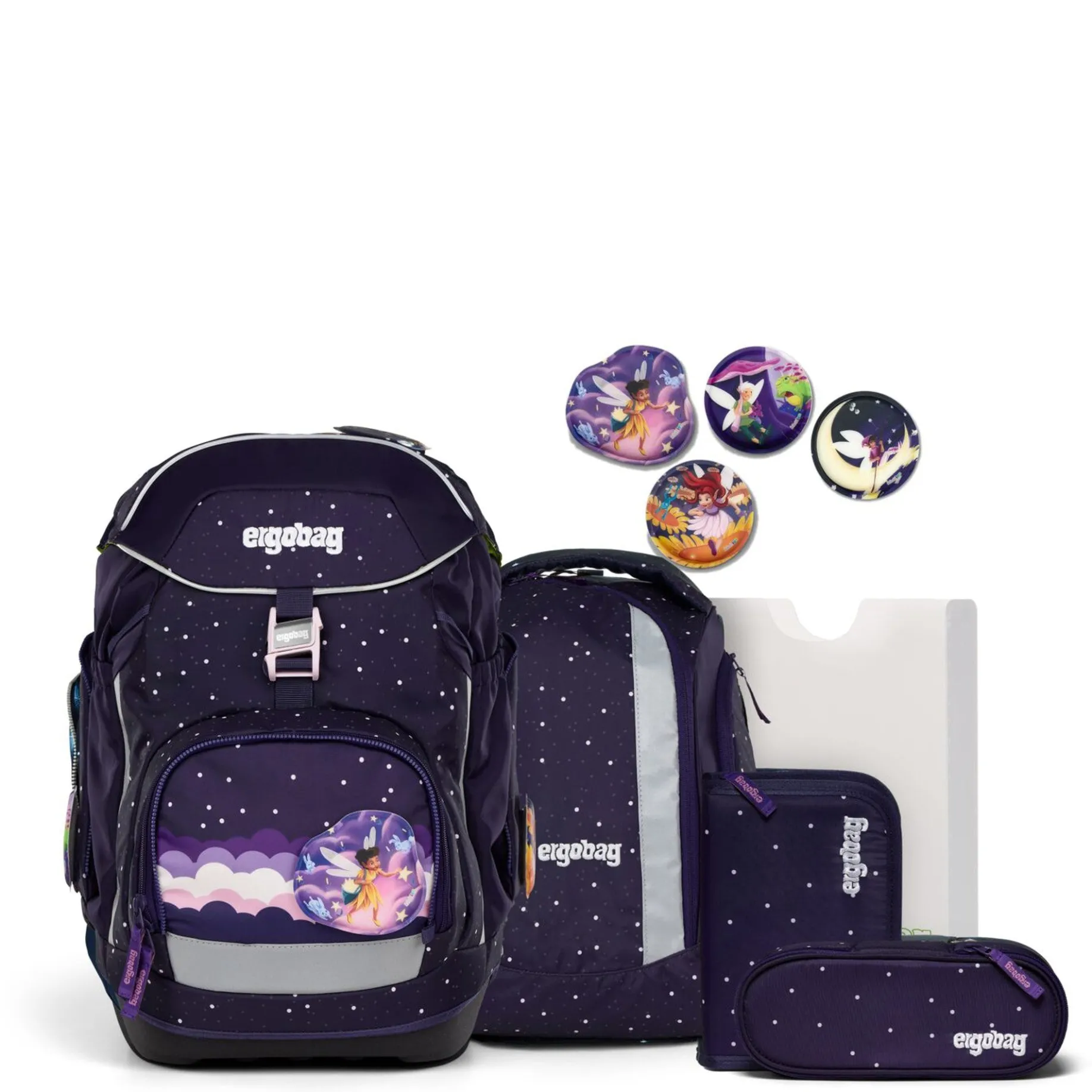 Pack "Reflex Glow" - Schulrucksack Set 6tlg. Modell 2025 (SternguckBär)