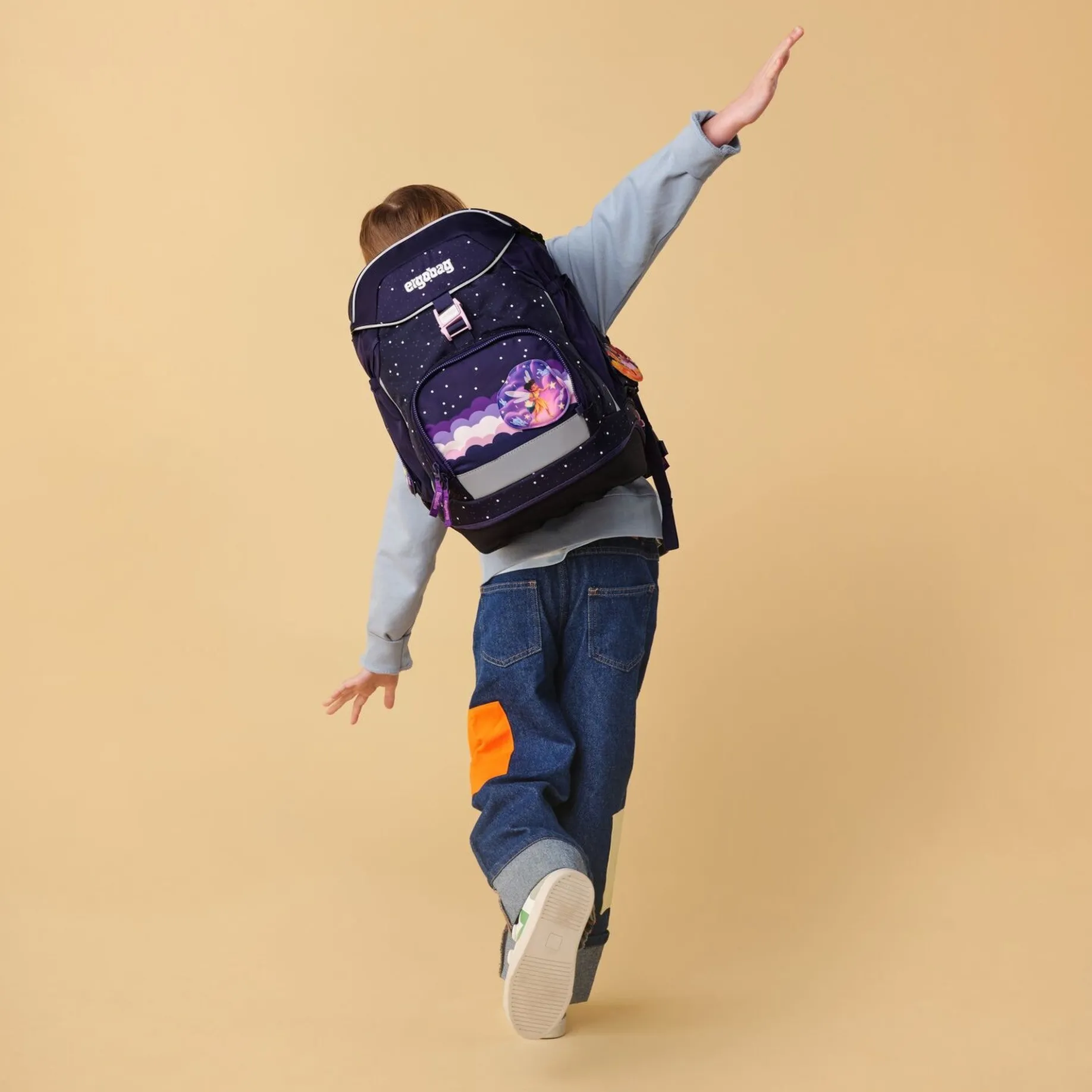 Pack "Reflex Glow" - Schulrucksack Set 6tlg. Modell 2025 (SternguckBär)
