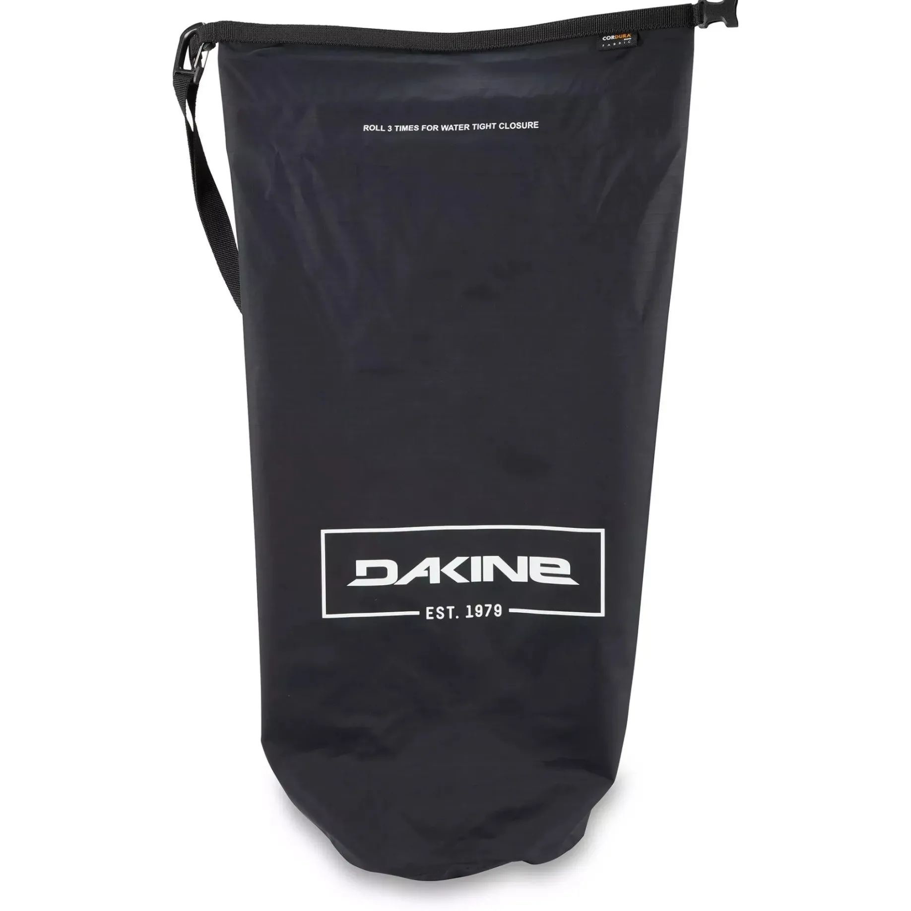 Packable Rolltop Dry Bag 20L - Packsack 66 cm (black)