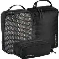 Pack-It Overnight Set - Packsack Set 3tlg. (black)