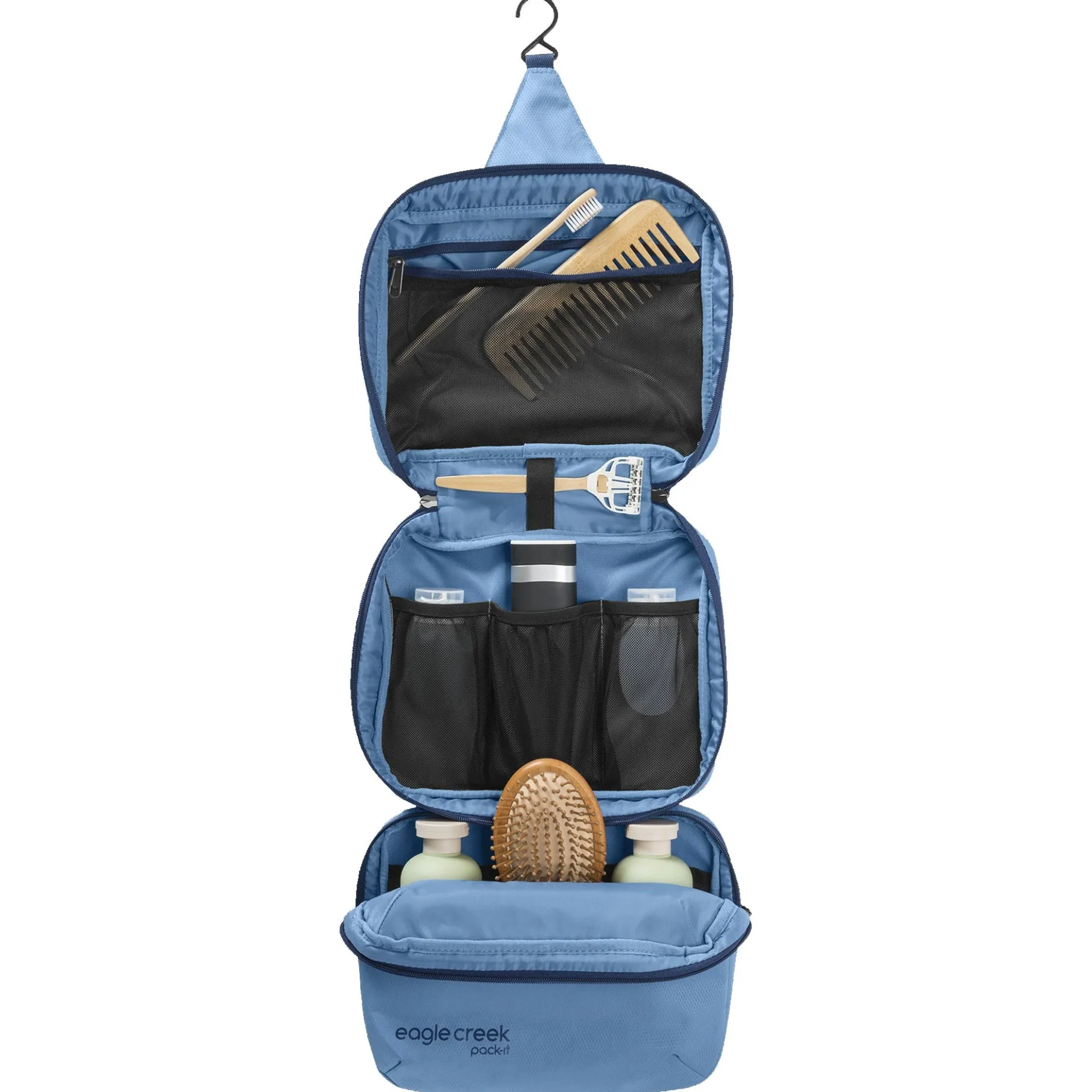 Pack-It Trifold - Kulturbeutel 25 cm (blue dawn)