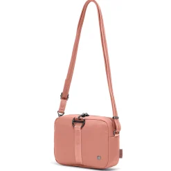 pacsafe Citysafe CX Square Crossbody - Umhängetasche 21 cm RFID (rose)