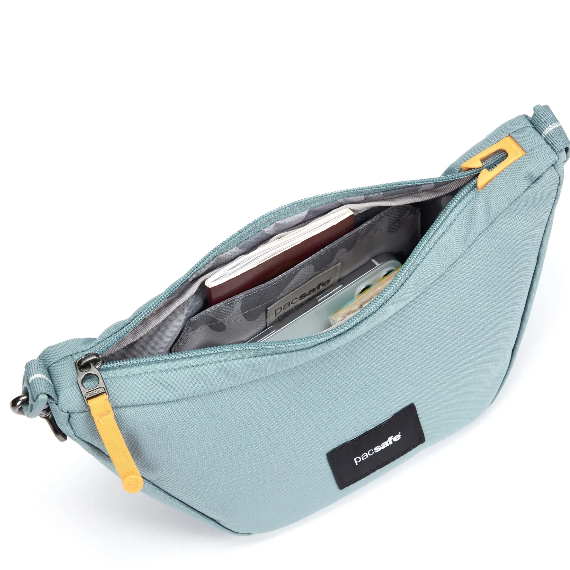 pacsafe GO Lunar crossbody - Umhängetasche 28 cm RFID (fresh mint)