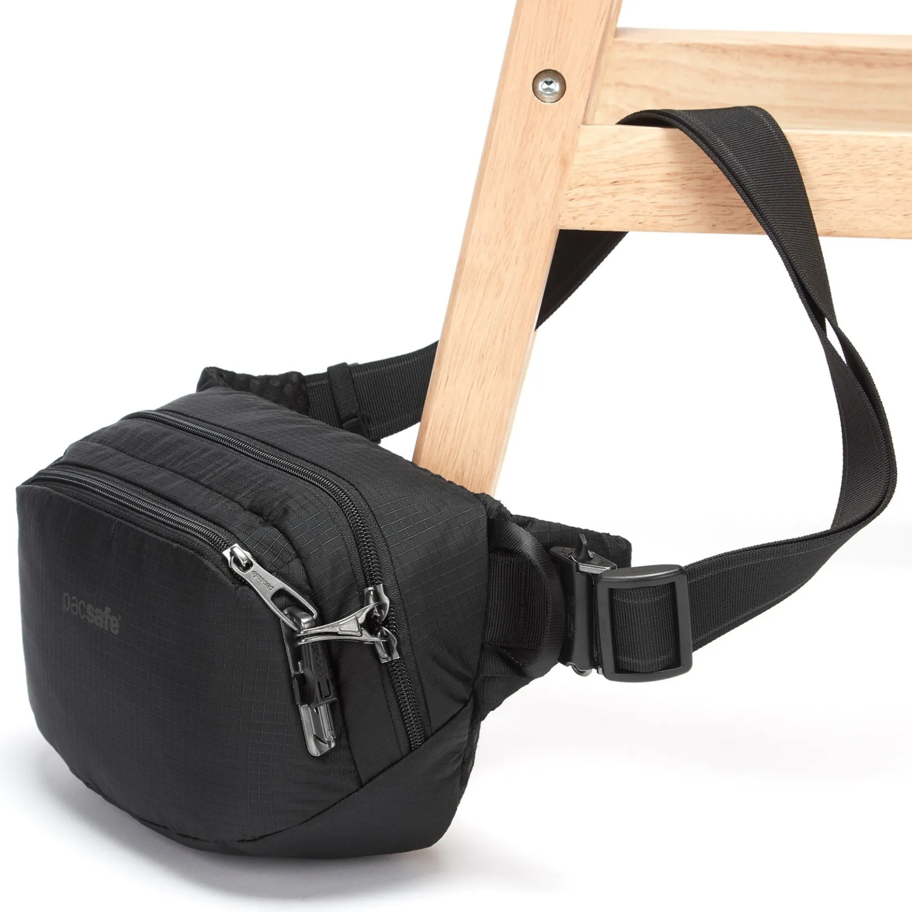 pacsafe Vibe 100 - Gürteltasche 27 cm (jet black)