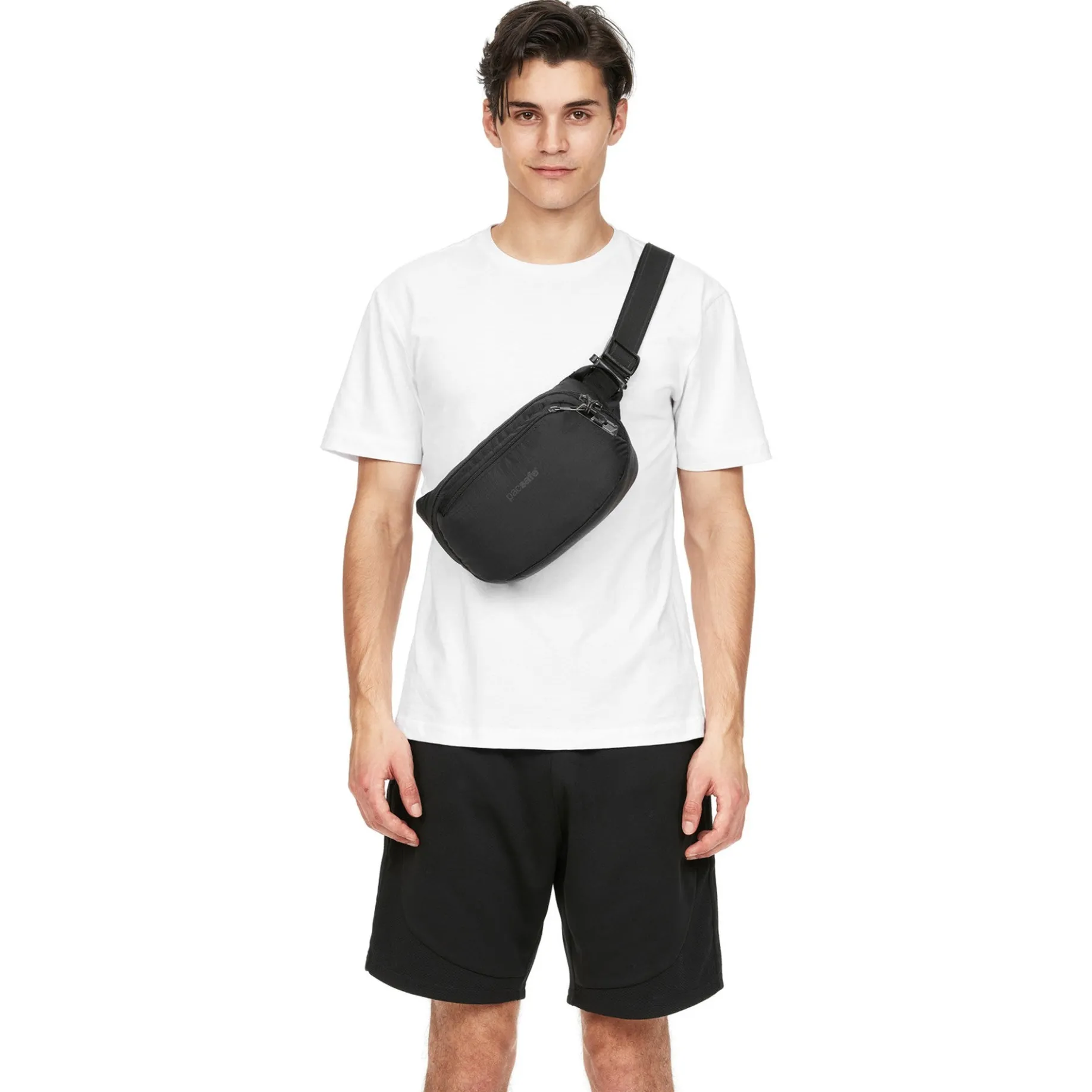 pacsafe Vibe 100 - Gürteltasche 27 cm (jet black)