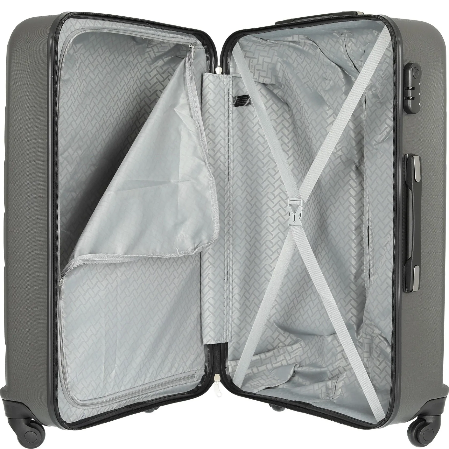 paklite Quick Trolley Set 3tlg. (grau/anthrazit)