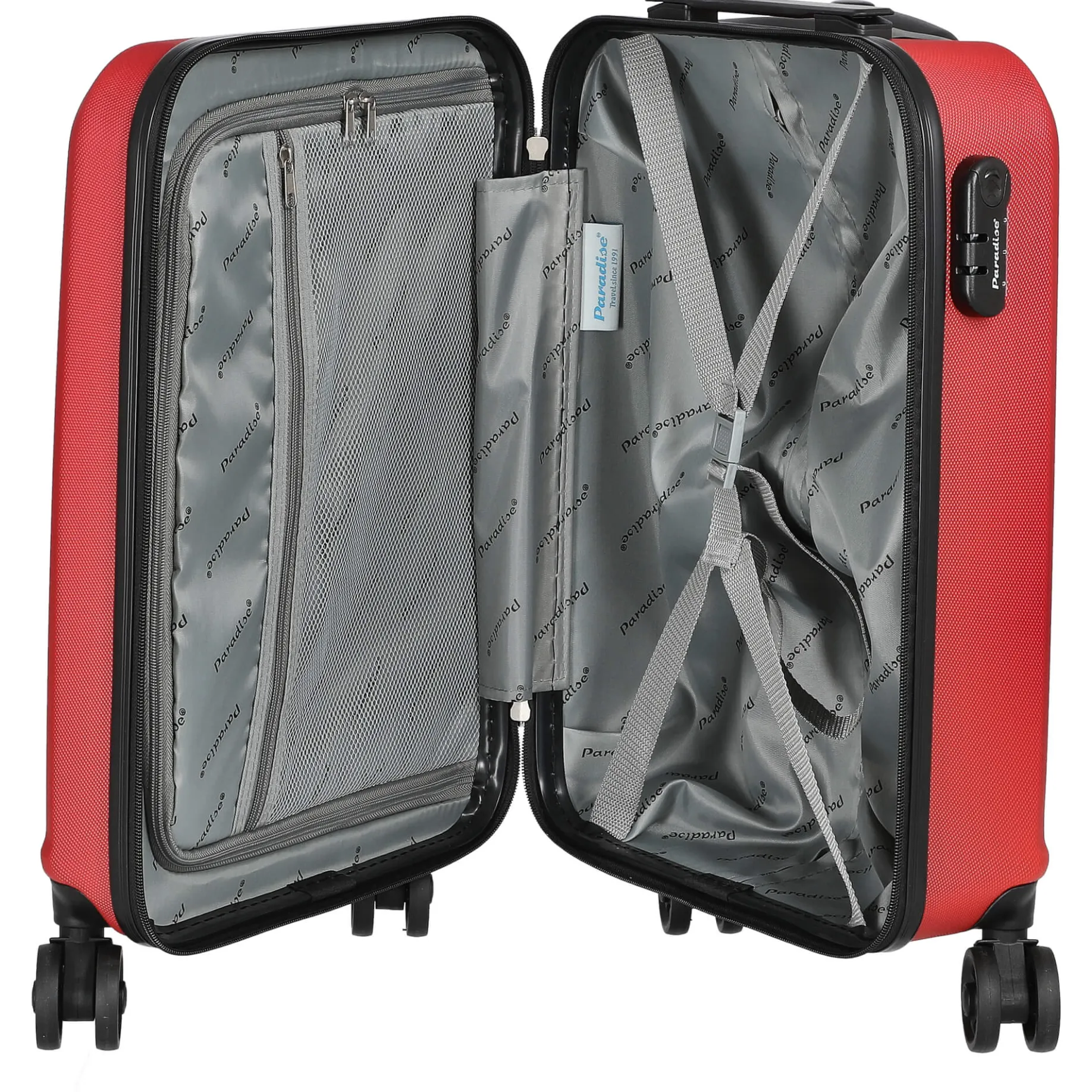 Paradise by Havanna 2.0 - 4-Rollen-Kabinentrolley 55 cm (rot)