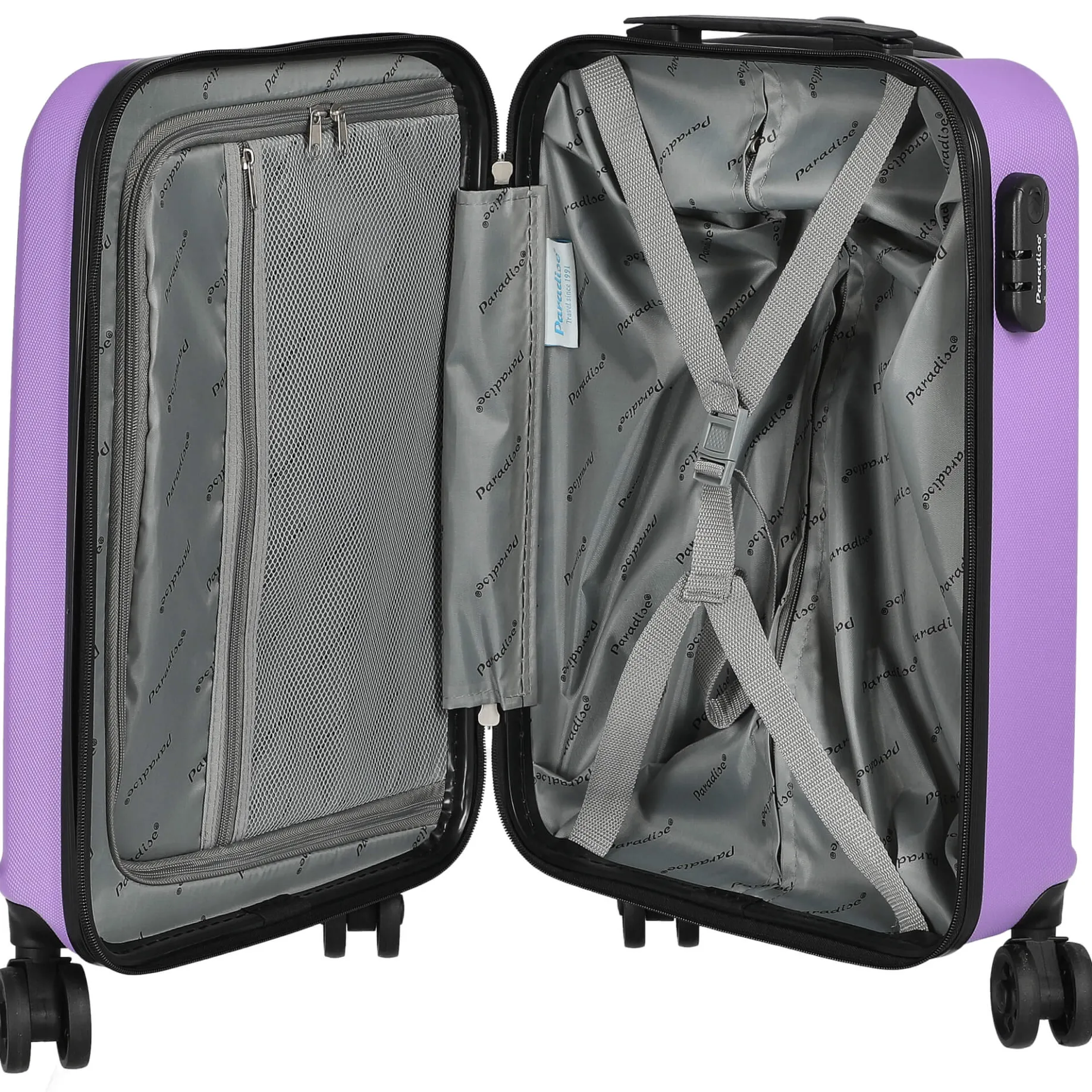 Paradise by Havanna 2.0 - 4-Rollen-Kabinentrolley 55 cm (lila)