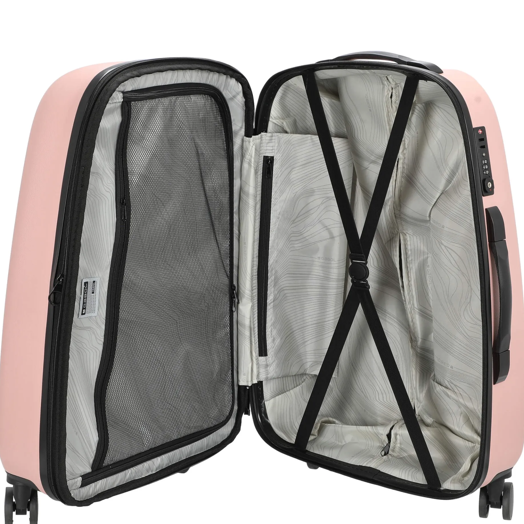Paradise XP - 4-Rollen-Trolley M 67 cm erw. (rosa)